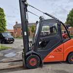 Vorkheftruck, Linde, orange/zwart
